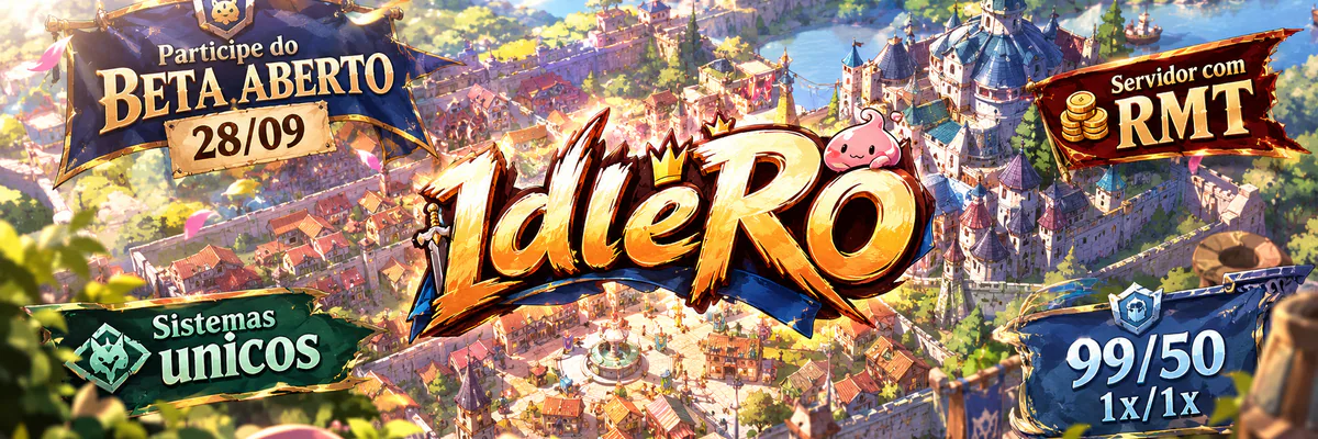 IdleRO idle game banner