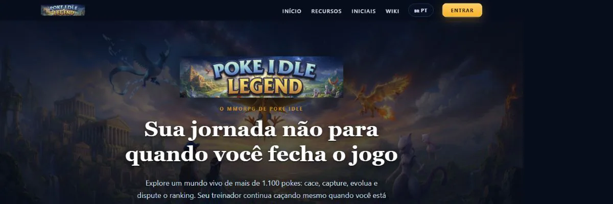 Capa do jogo Poke Idle Legend