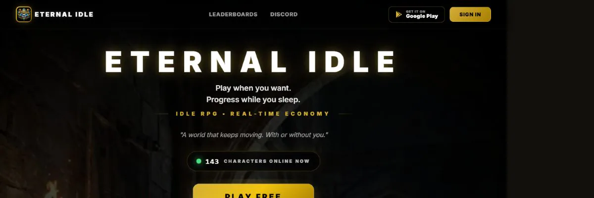 Capa do jogo Eternal Idle