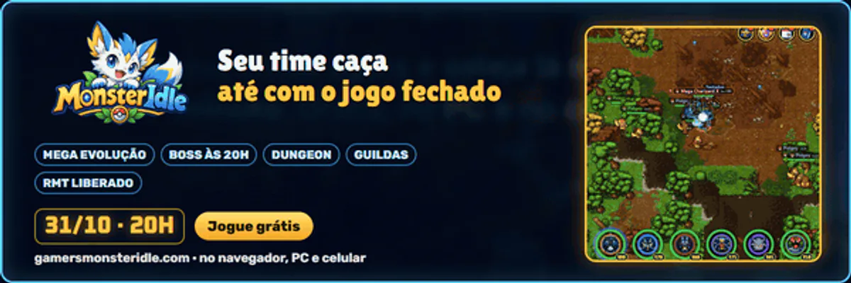 Capa do jogo MonsterIdle