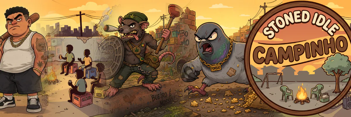 Capa do jogo Stoned Idle Campinho