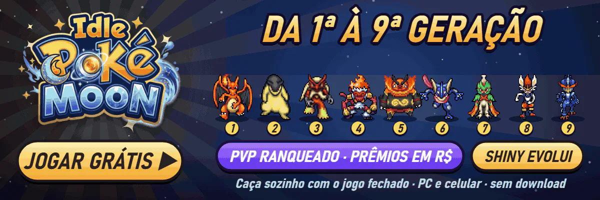 Capa do jogo IdlePokeMoon.com.br