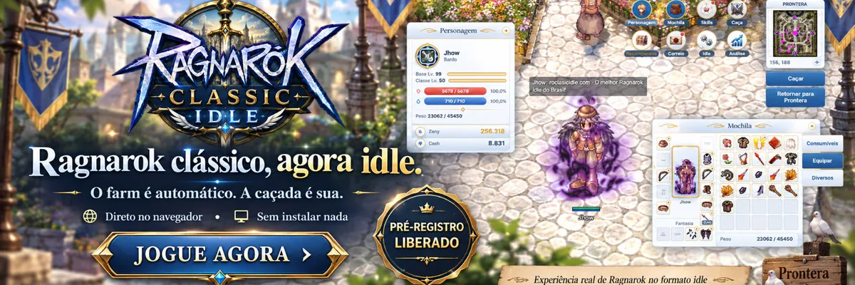 Capa do jogo Ragnarok Classic Idle