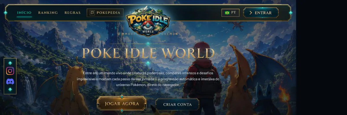Capa do jogo Poke Idle World