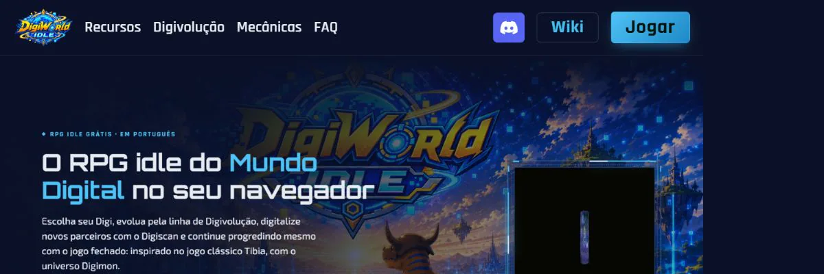 Capa do jogo Digi World Idle