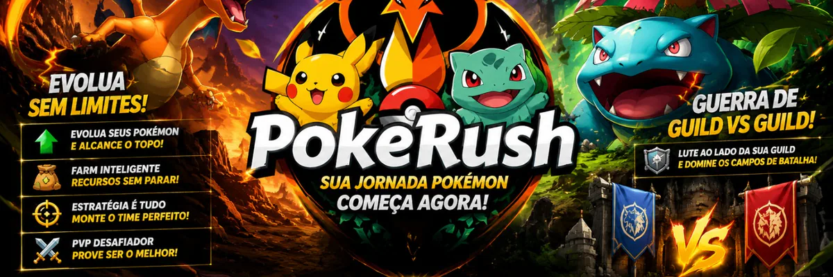 Capa do jogo PokeRush IDLE