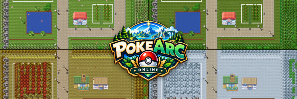Capa do jogo idle PokeArc Online